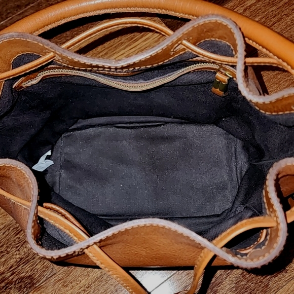 MADEWELL Lafayette Leather BUCKET Bag / EUC - Picture 9 of 13